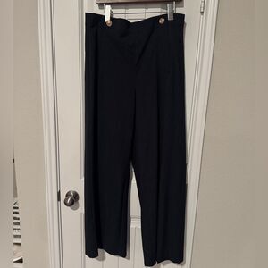 Ann Taylor Navy Trousers sailor pants